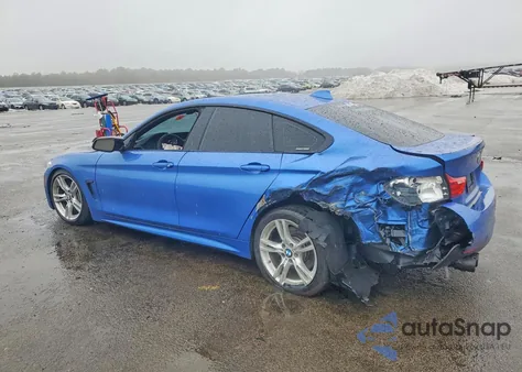 2017 BMW 430I Gran Coupe из США, поврежденный, VIN WBA4F7C36HG789110